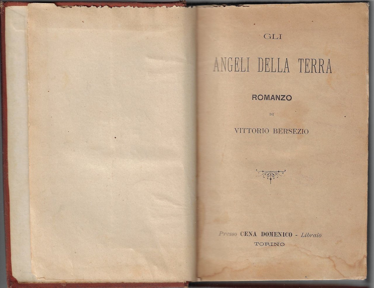 Gli angeli della terra : romanzo