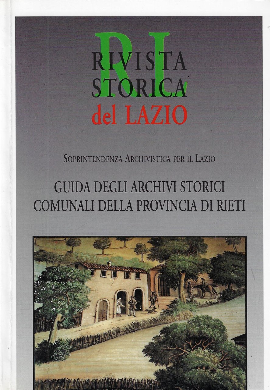 Guida agli archivi storici comunali della provincia di Rieti