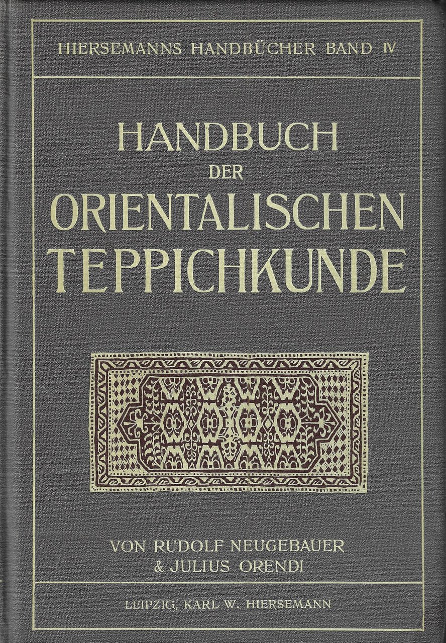 Handbuch der orientalischen Teppichkunde