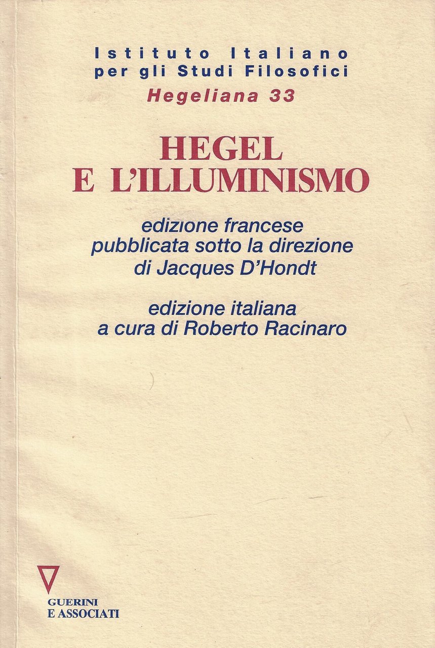 Hegel e l'illuminismo