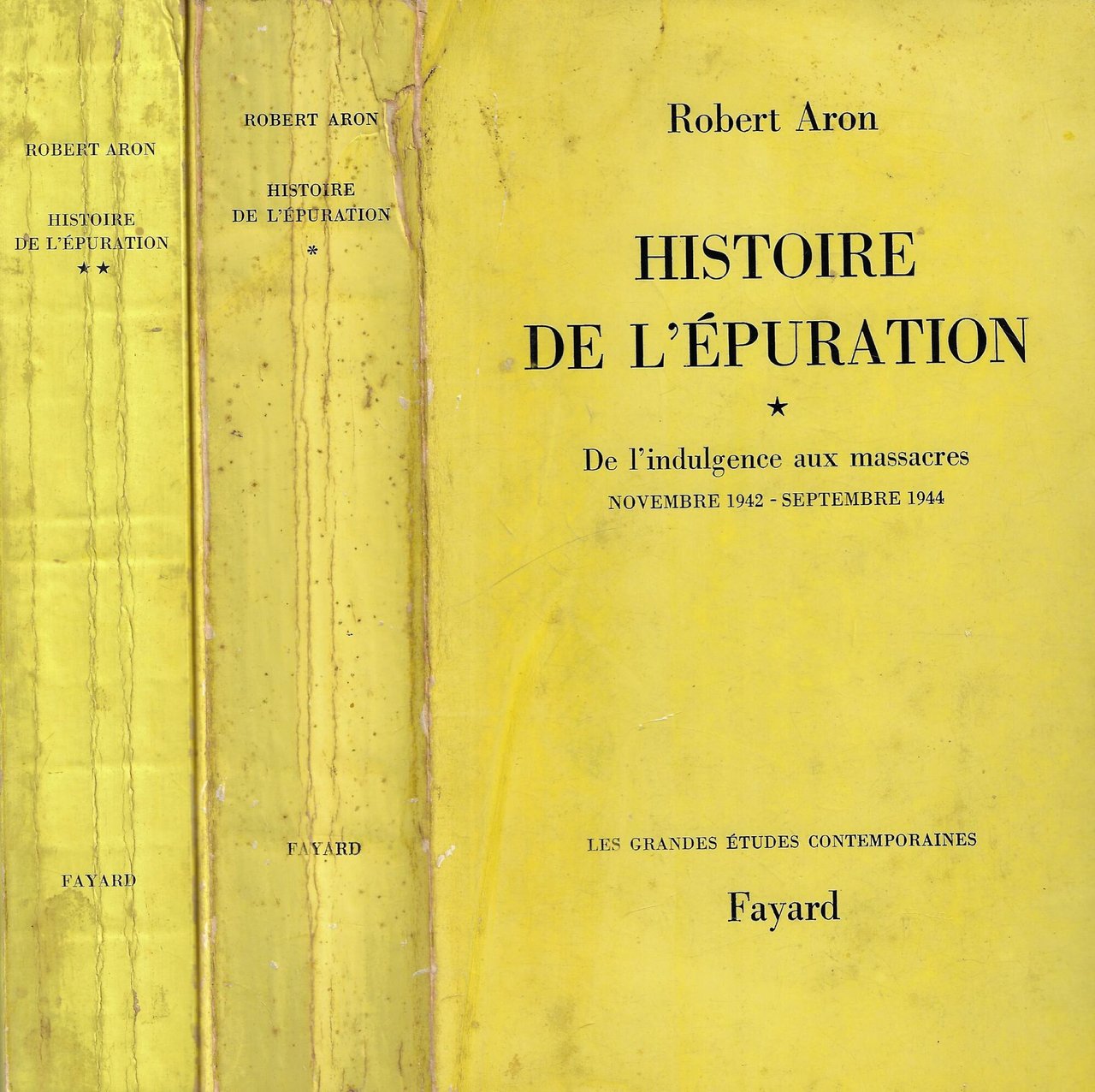 Histoire de l'épuration (2 volumi): De l'indulgence aux massacres : … | Immagine principale