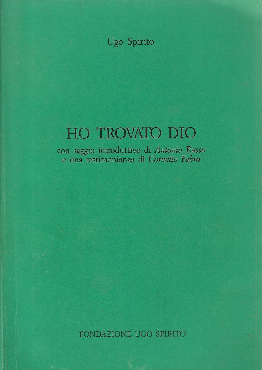 Ho trovato Dio