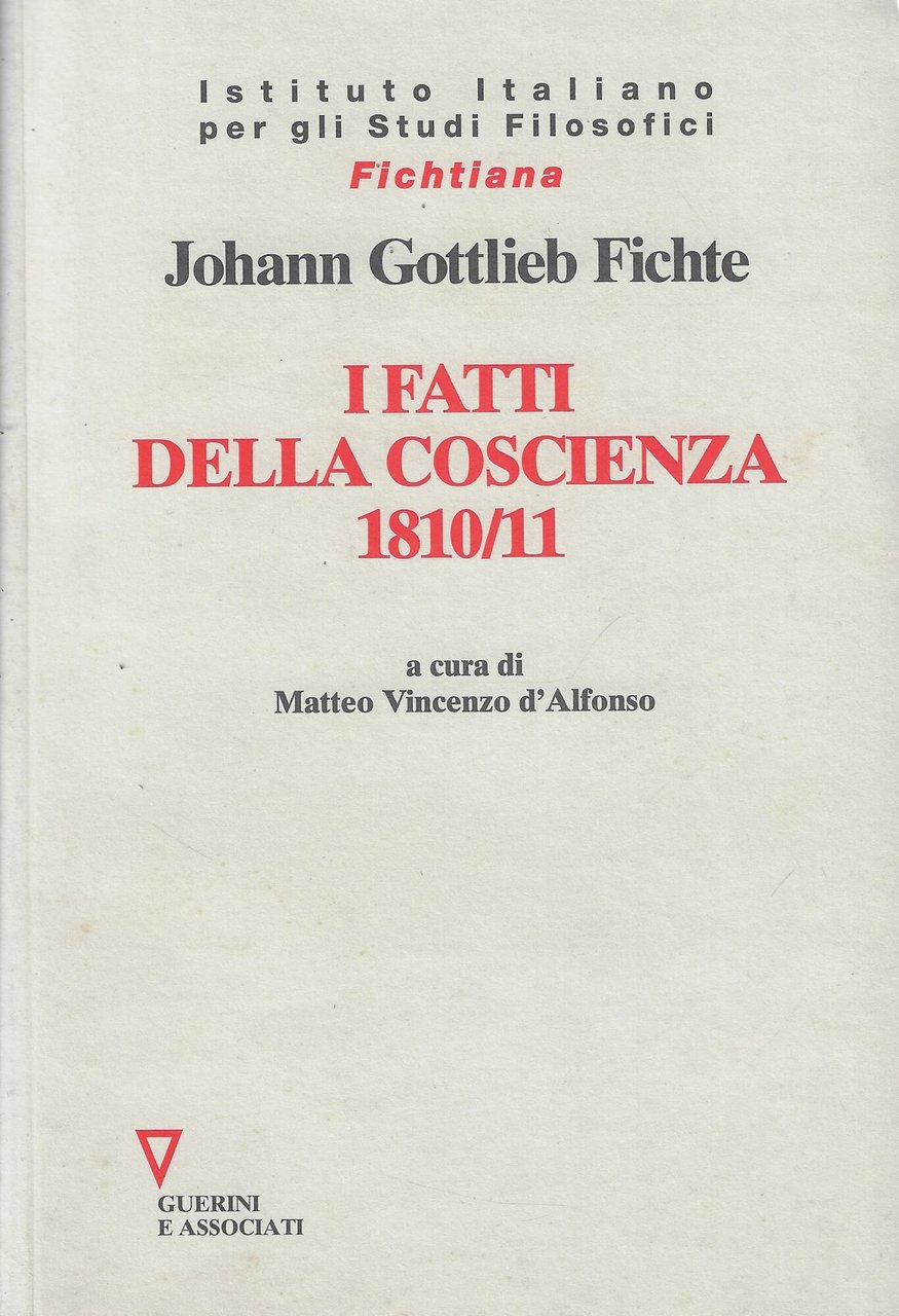 I fatti della coscienza 1810/11