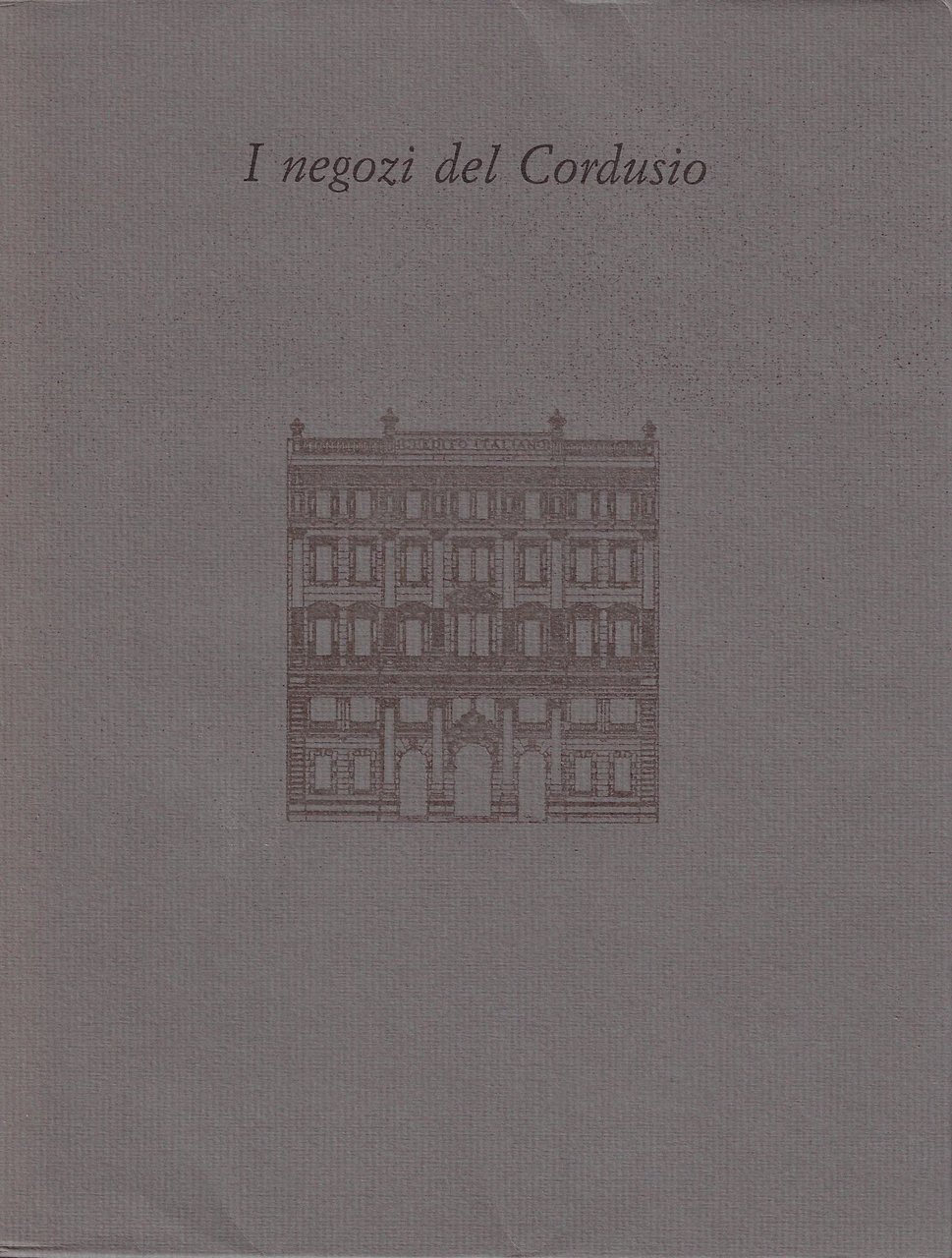 I negozi del Cordusio
