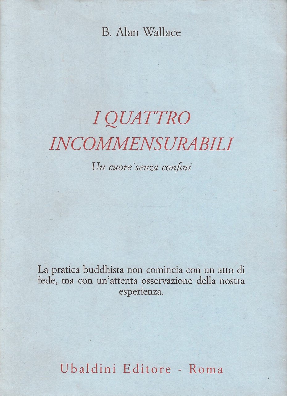 I quattro incommensurabili. Un cuore senza confini