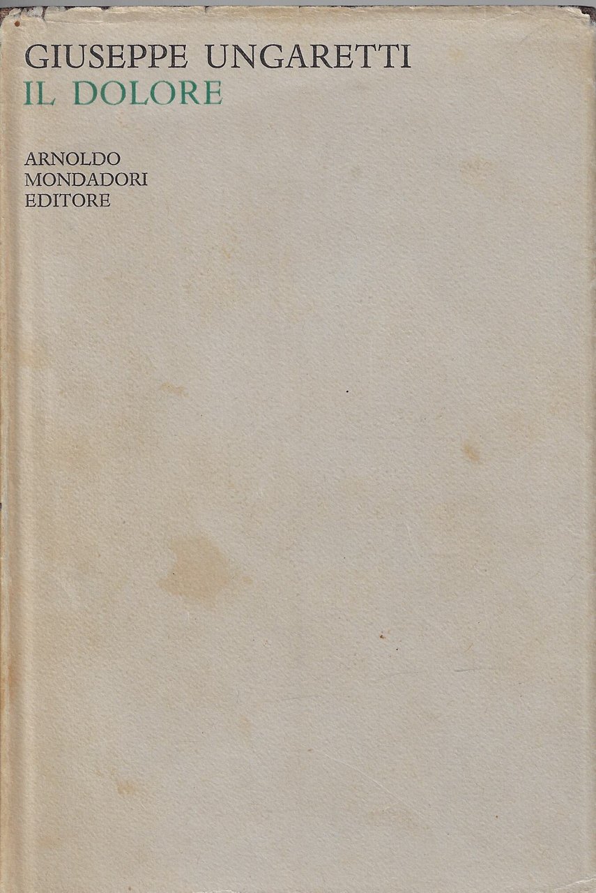 Il dolore : 1937-1946