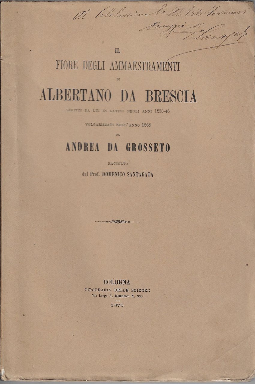 Il fiore degli ammaestramenti