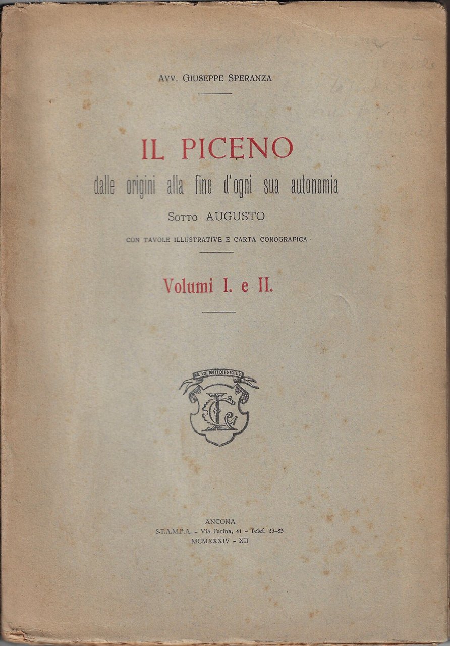 Il Piceno : dalle origini alla fine d'ogni sua autonomia … | Immagine principale