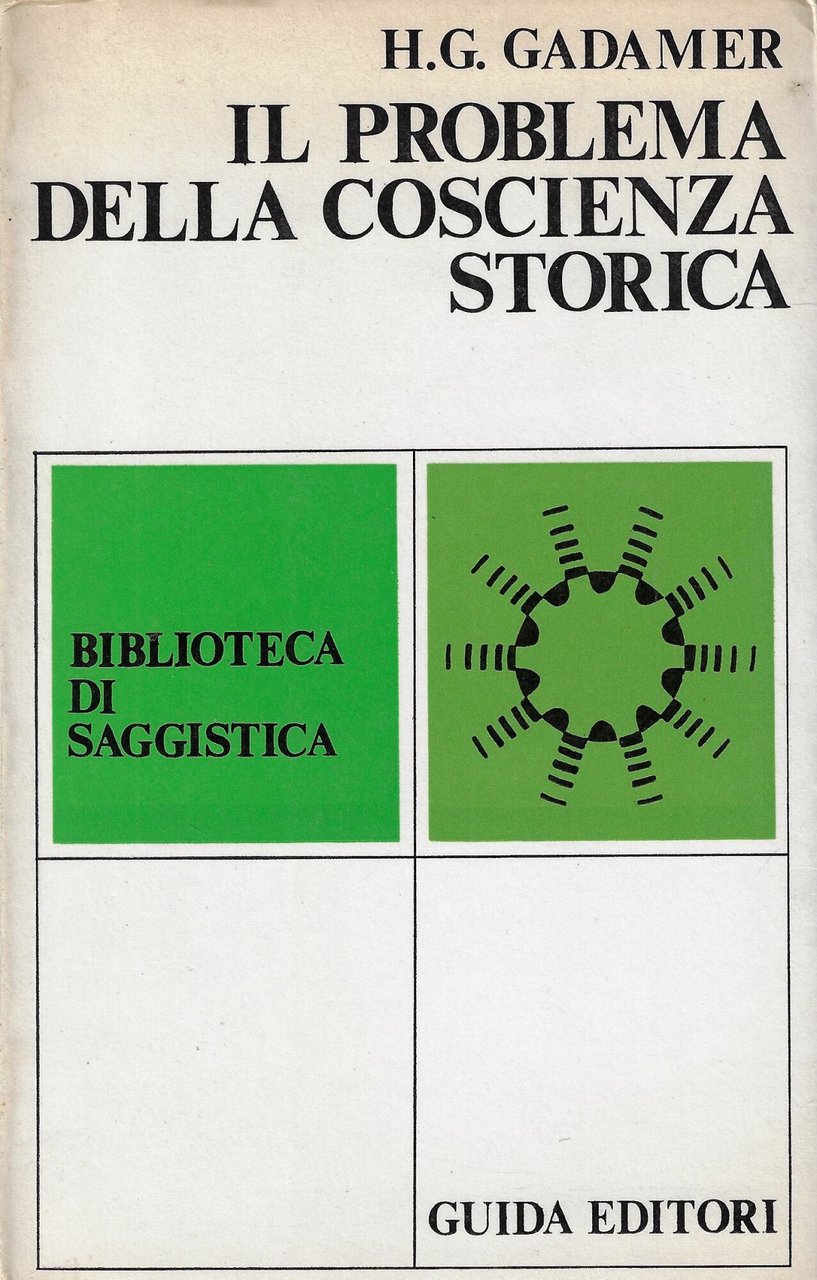 Il problema della coscienza storica