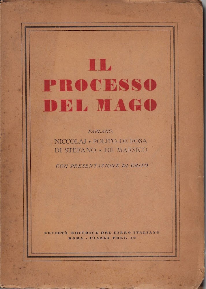 Il processo del mago | Immagine principale
