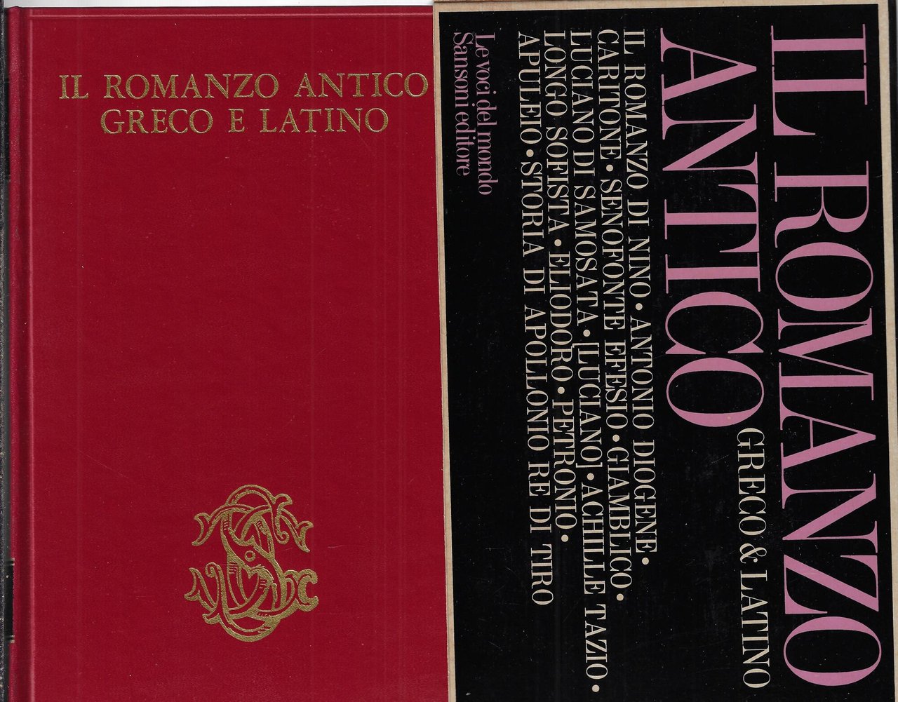 Il romanzo antico greco e latino