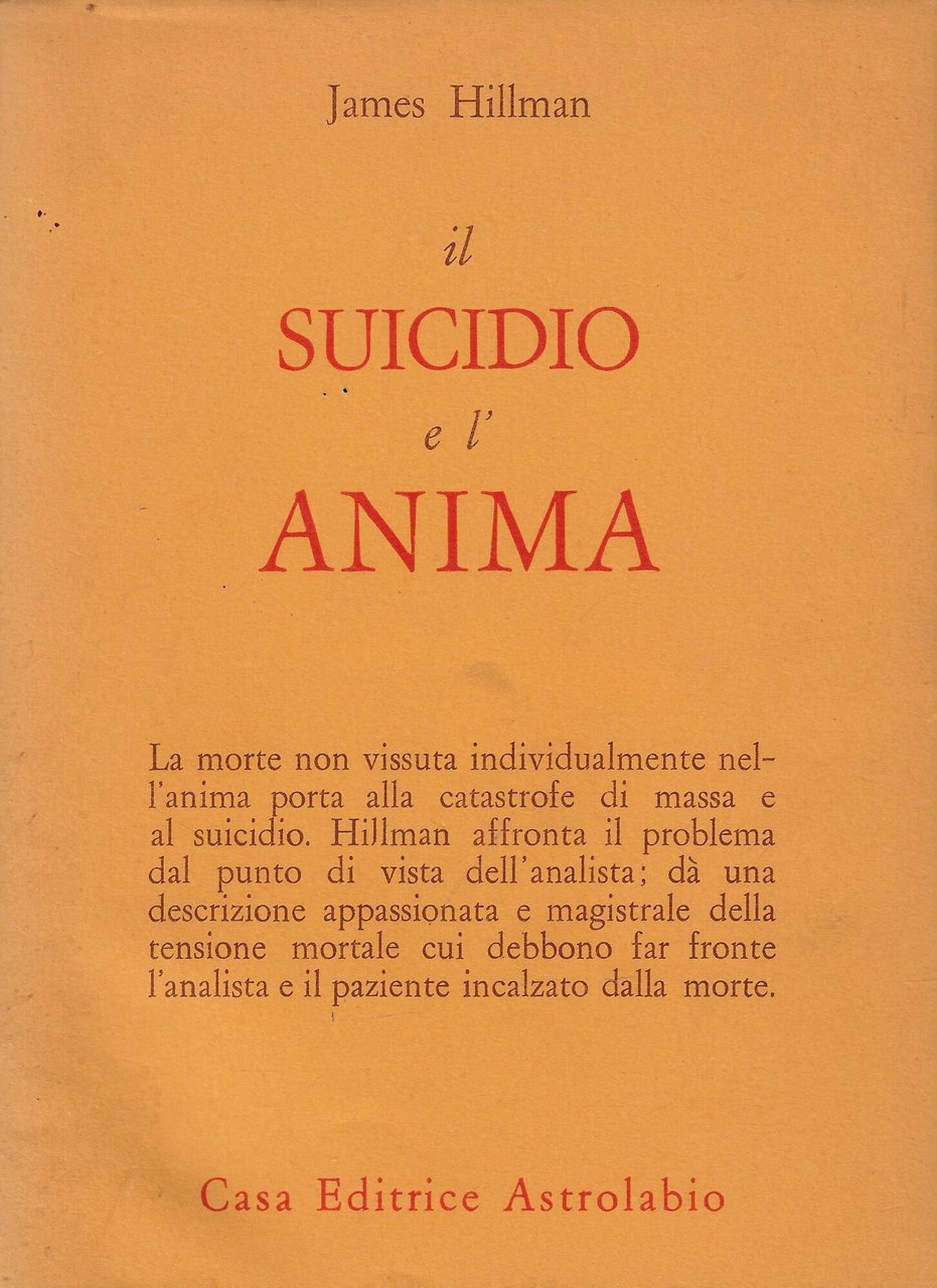 Il suicidio e l'anima