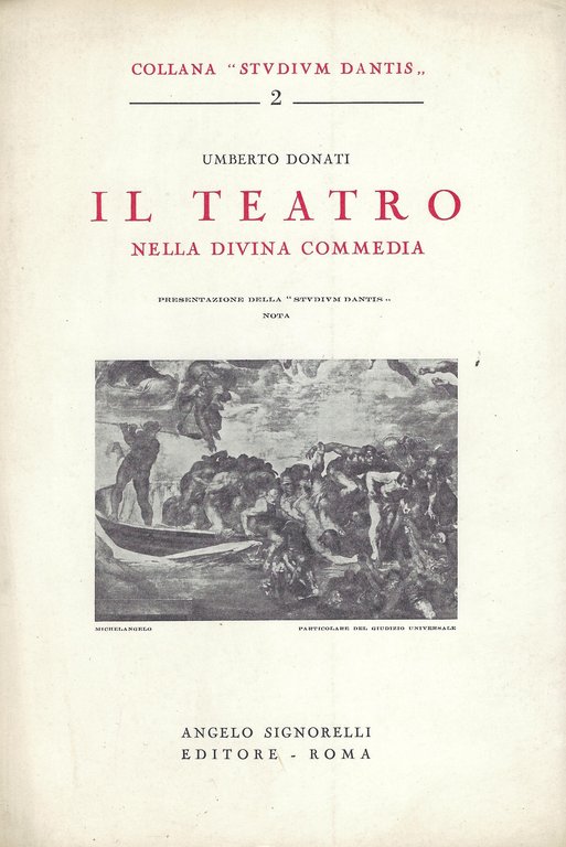 Il teatro nella Divina Commedia