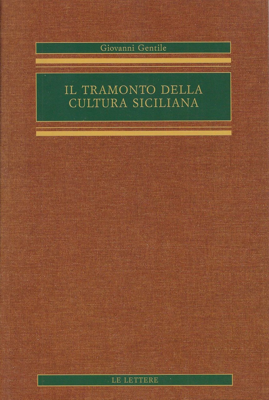 Il tramonto della cultura siciliana | Immagine principale