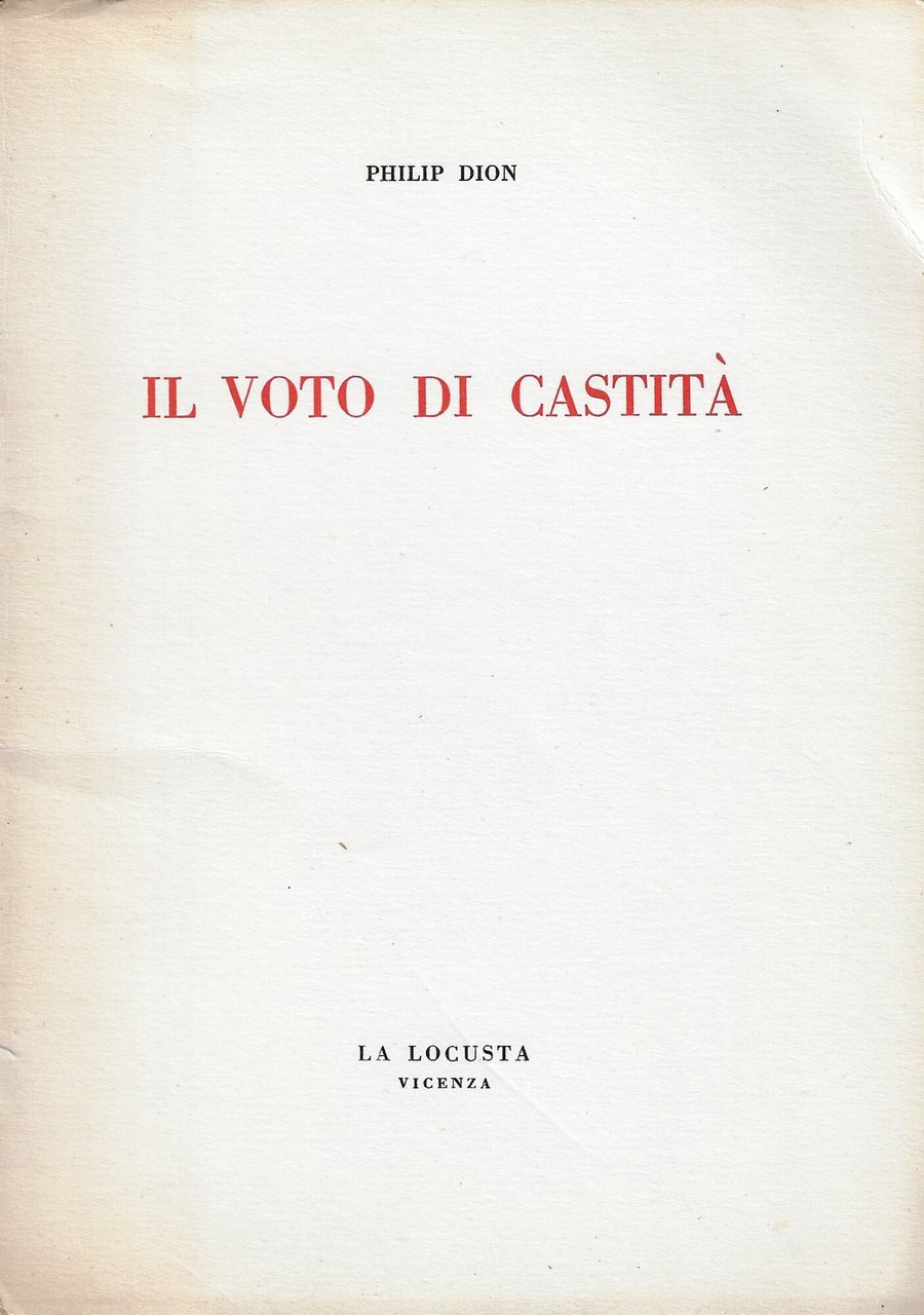 Il voto di castità