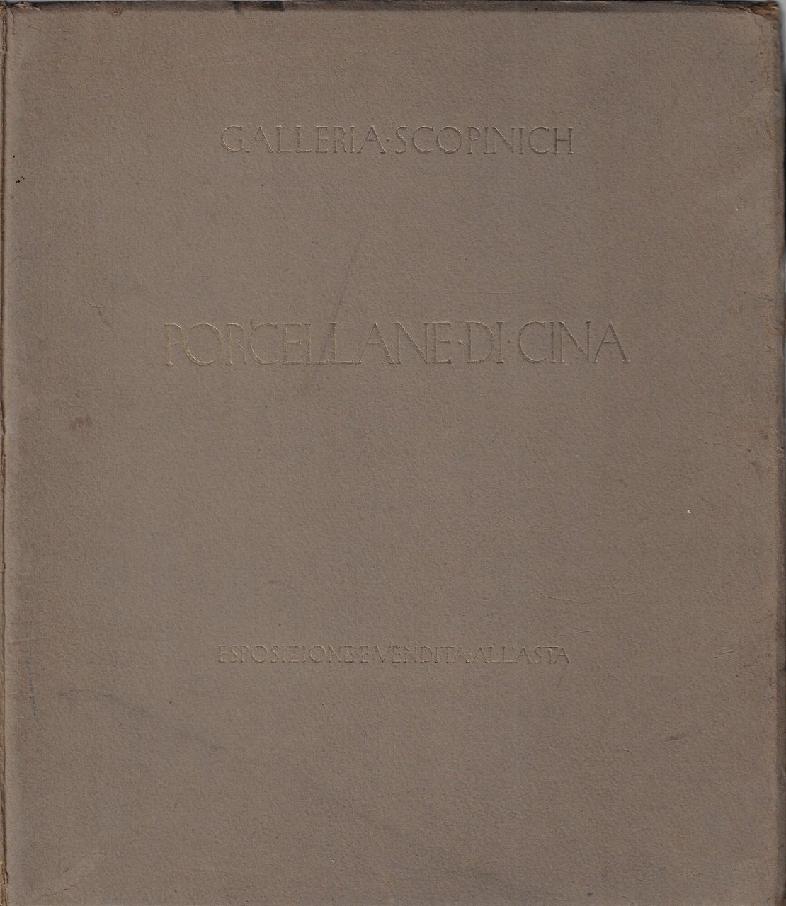 Indocina Cina Giappone : ceramiche, porcellane, stoffe, oggetti d'arte. Esposizione …
