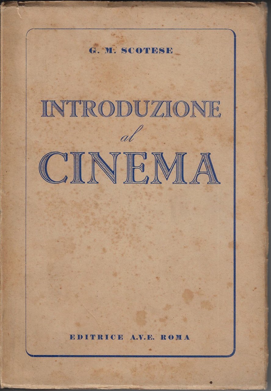 Introduzione al cinema