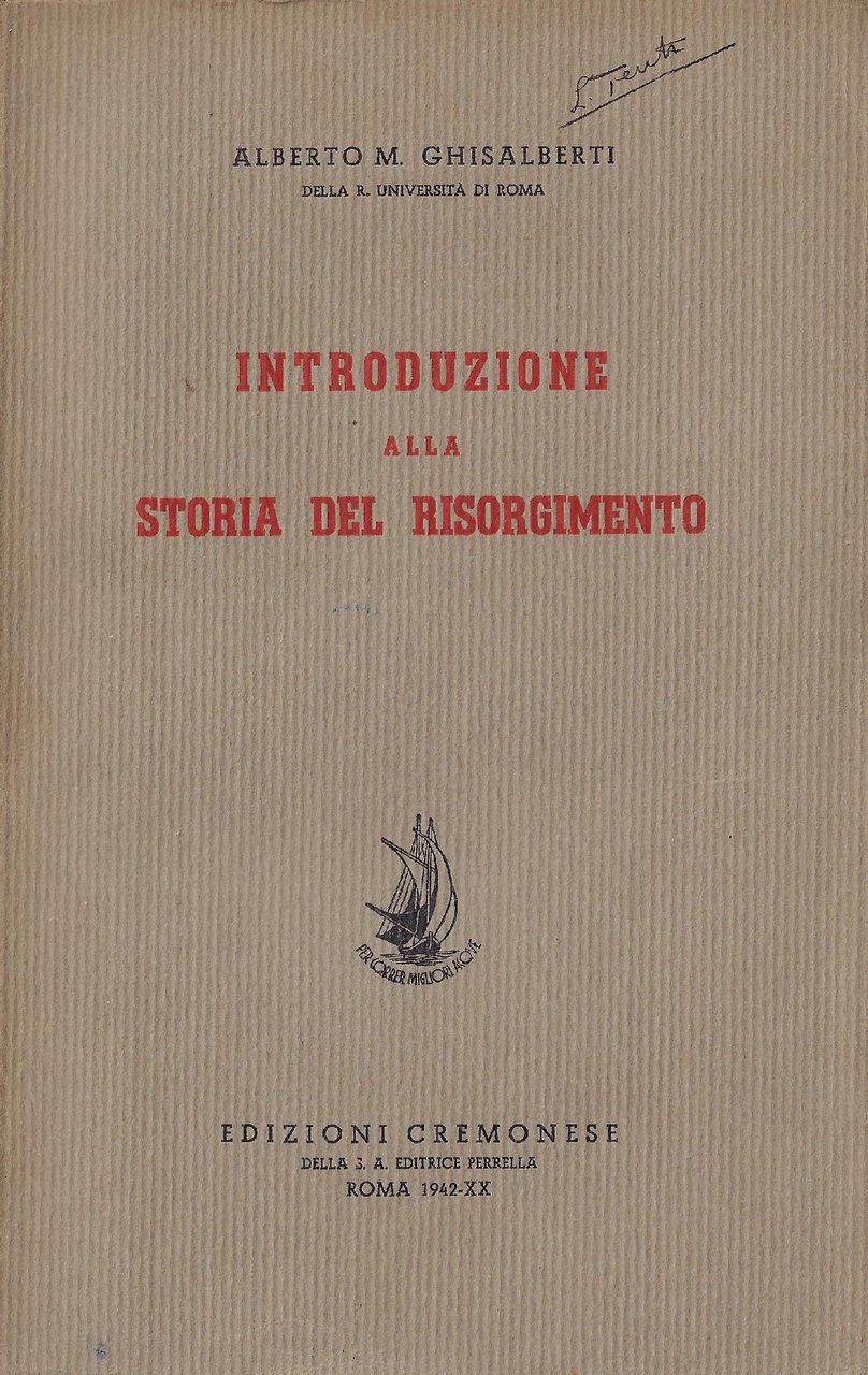 Introduzione alla storia del Risorgimento