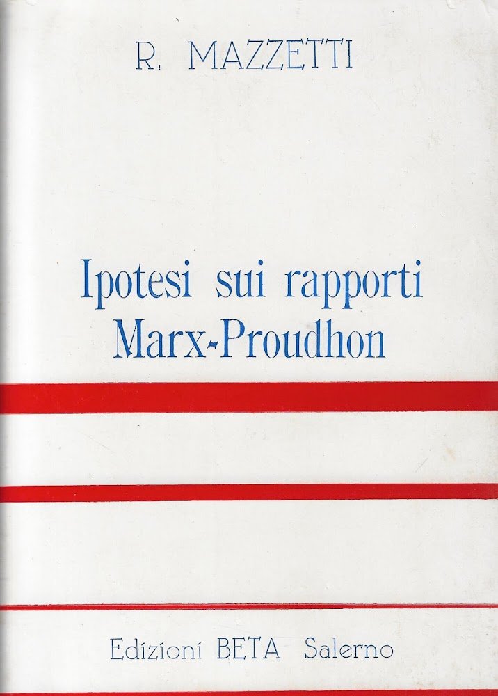 Ipotesi sui rapporti Marx-Proudhon