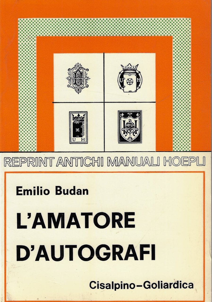 L'amatore d'autografi. Con 361 fac-simili (ristampa anastatica) | Immagine principale
