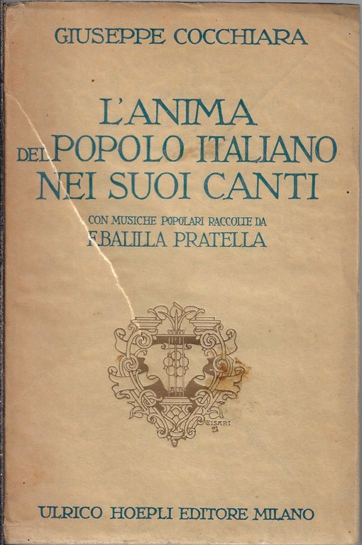 L'anima del popolo italiano nei suoi canti
