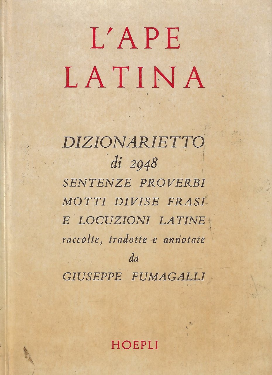L'ape latina