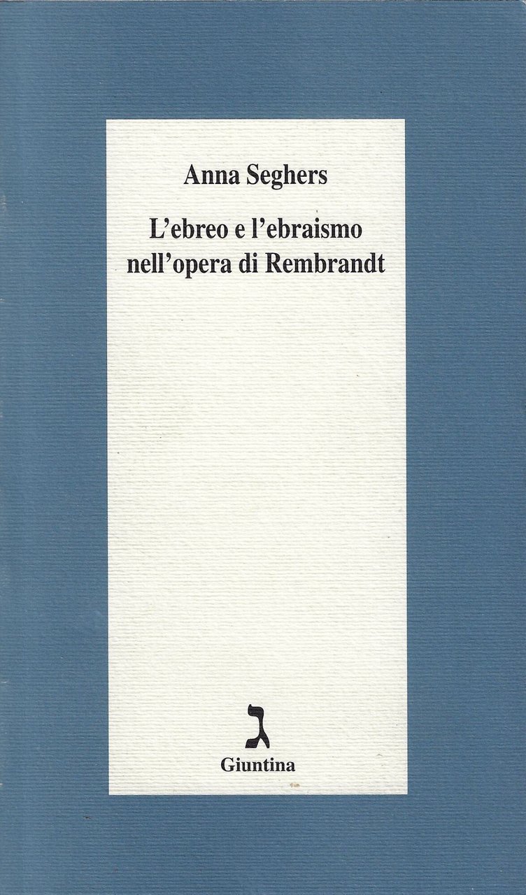 L'ebreo e l'ebraismo nell'opera di Rembrandt | Immagine principale