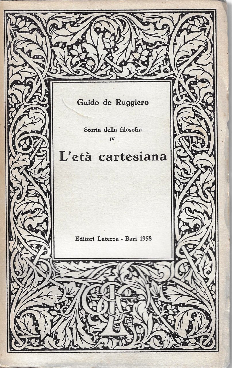 L'età cartesiana