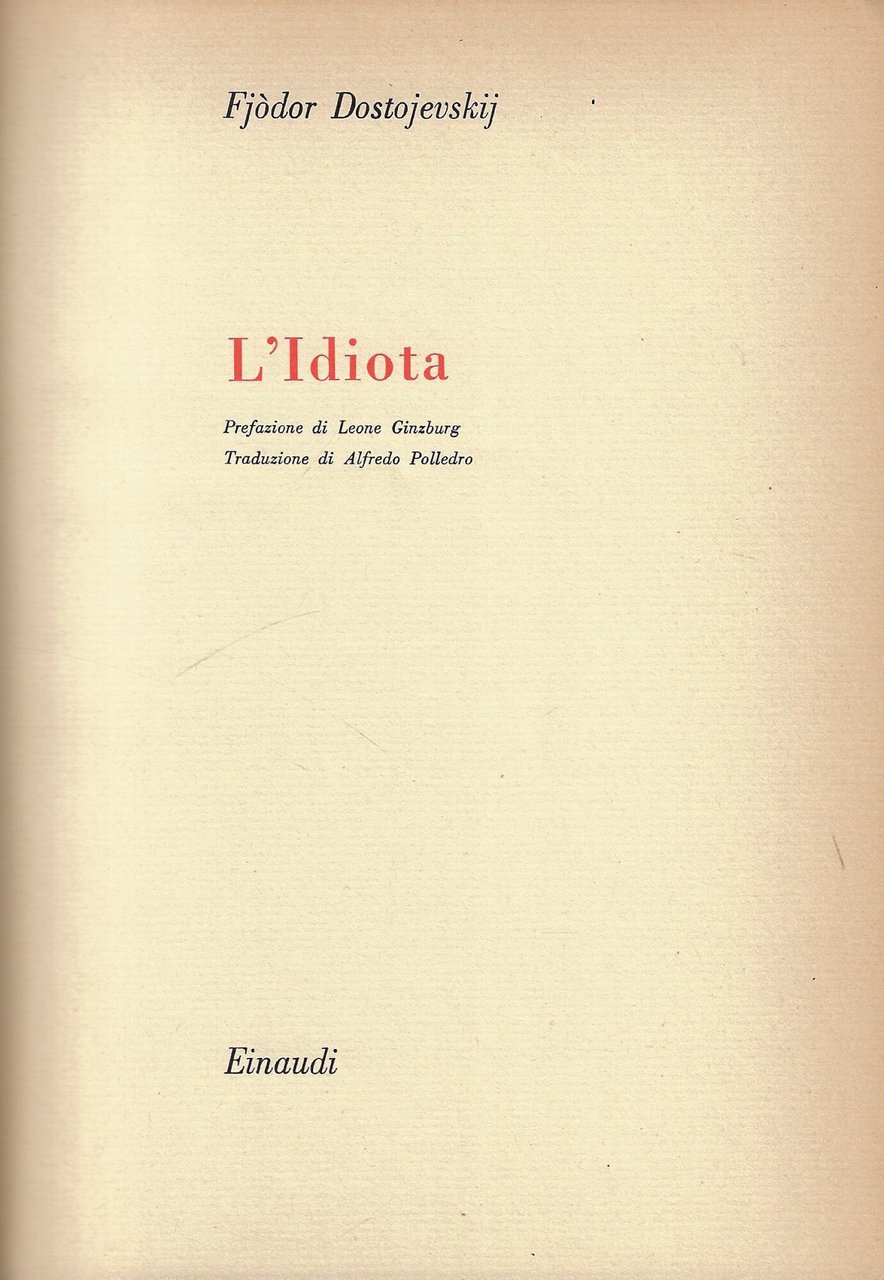 L'idiota