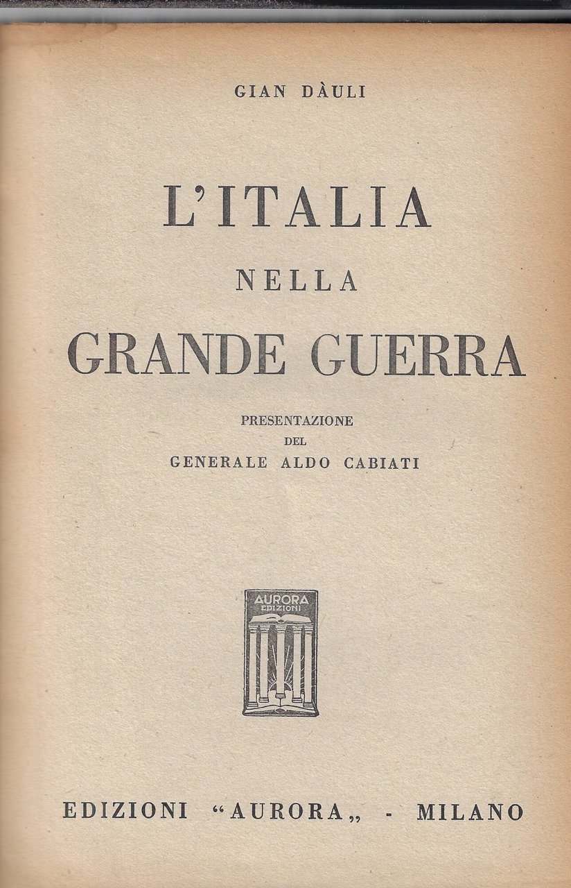 L'Italia nella Grande Guerra