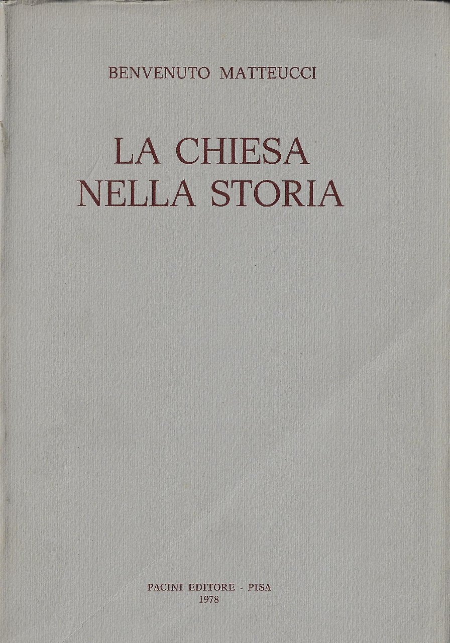 La Chiesa nella storia