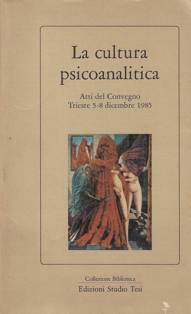 La cultura psicoanalitica