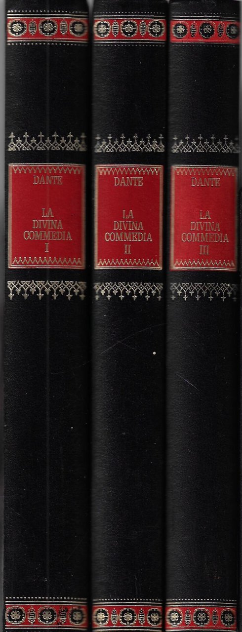 La Divina Commedia. 3 voll.