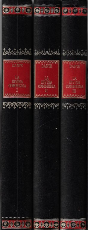 La Divina Commedia. 3 voll.