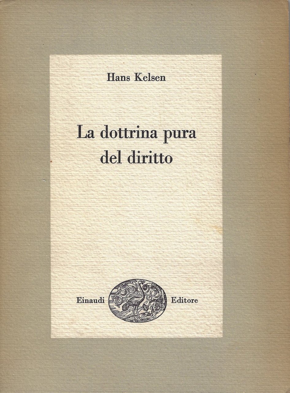 La dottrina pura del diritto