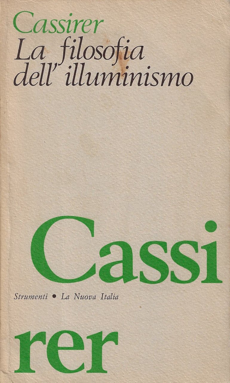 La filosofia dell'illuminismo