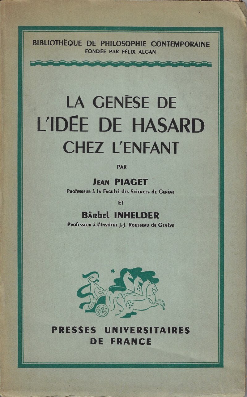 La genèse de l'idée de hasard chez l'enfant