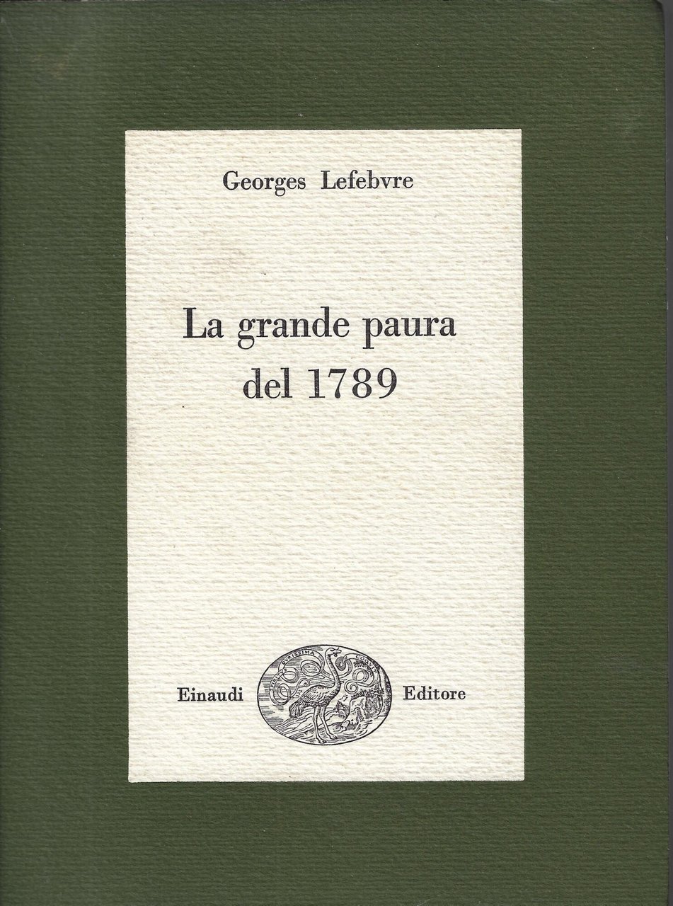 La grande paura del 1789