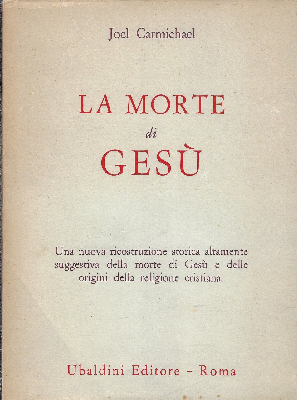 La morte di Gesù