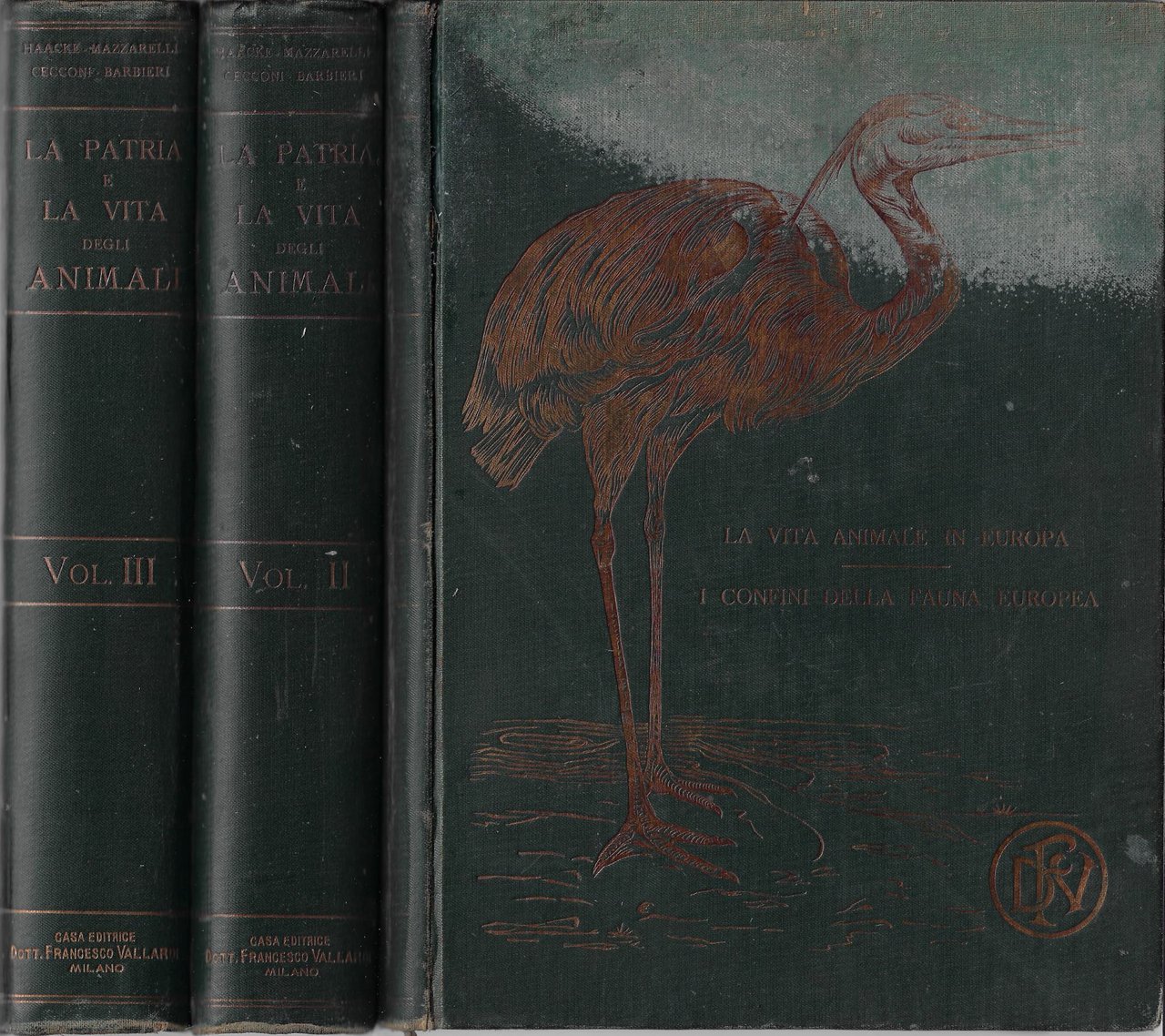 La patria e la vita degli animali ( 3 Vol.)