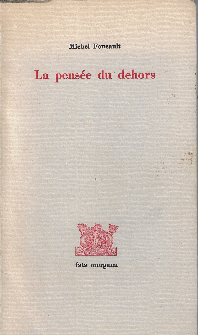 La pensée du dehors