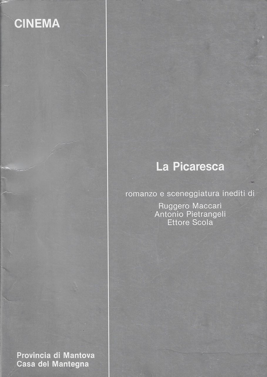 La picaresca : romanzo e sceneggiatura inediti