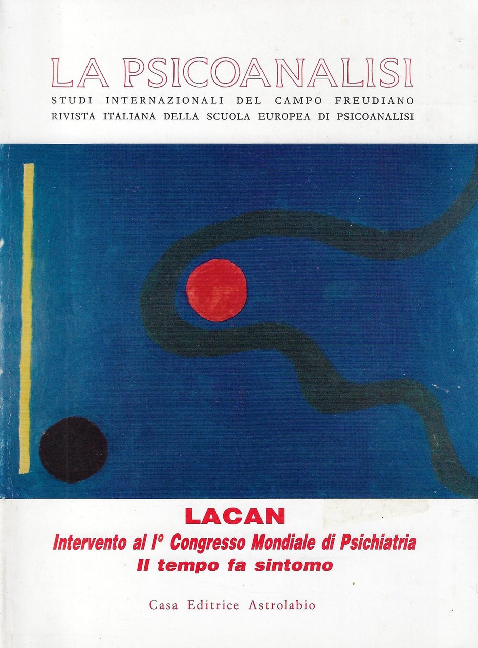 La Psicoanalisi n. 14/1993