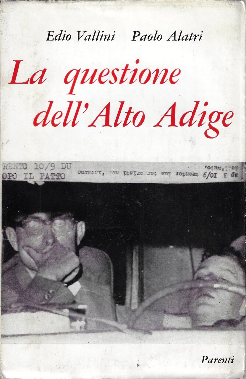 La questione dell'Alto Adige