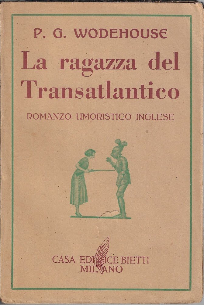 La ragazza del transatlantico : romanzo umoristico inglese