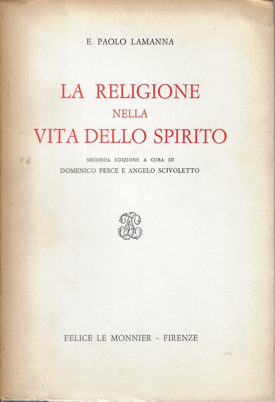 La religione nella vita dello spirito