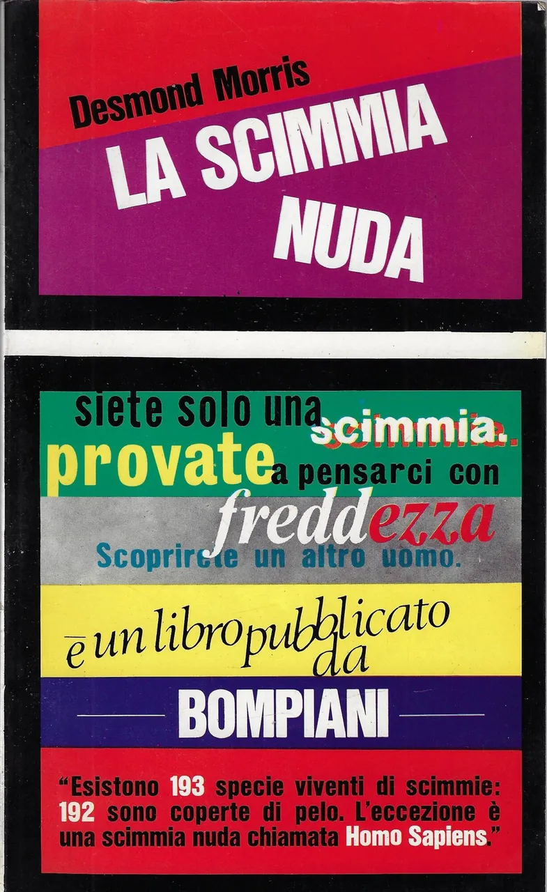 La scimmia nuda : studio zoologico sull'animale uomo | Immagine principale