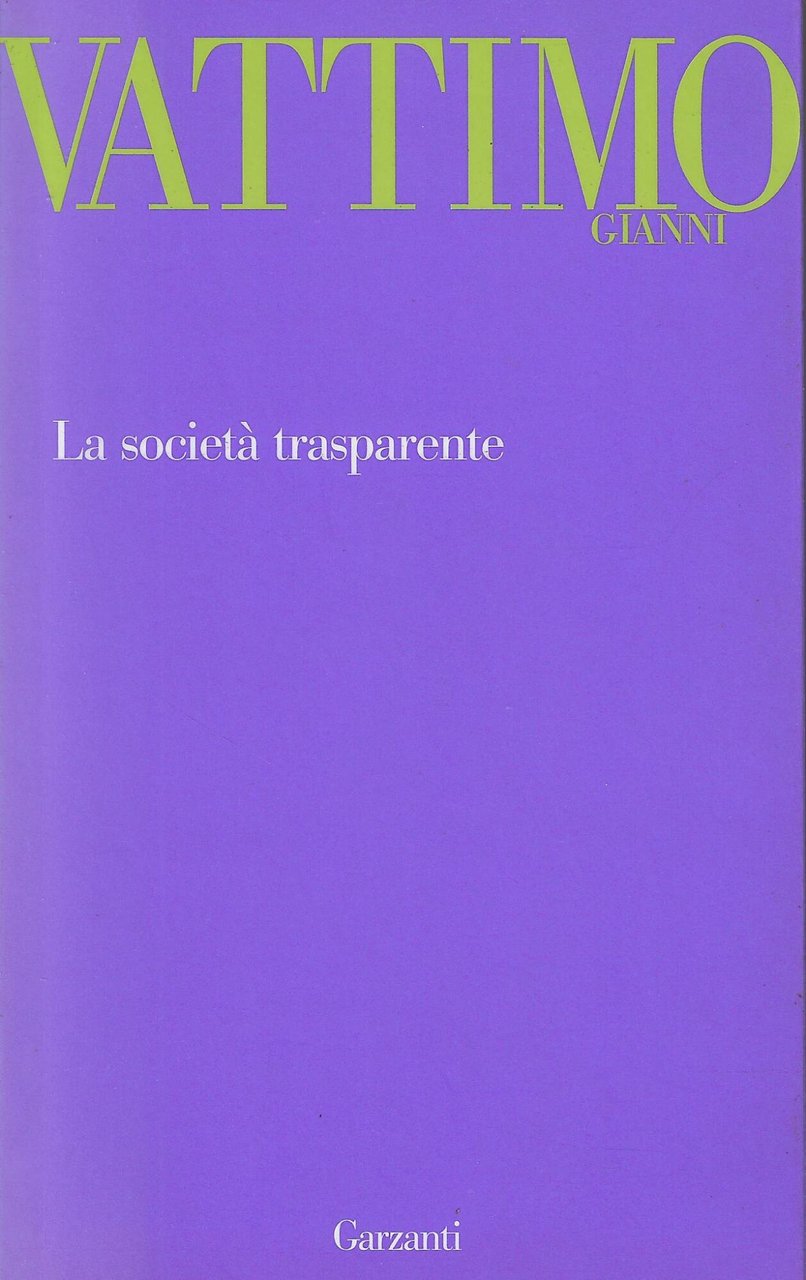 La società trasparente