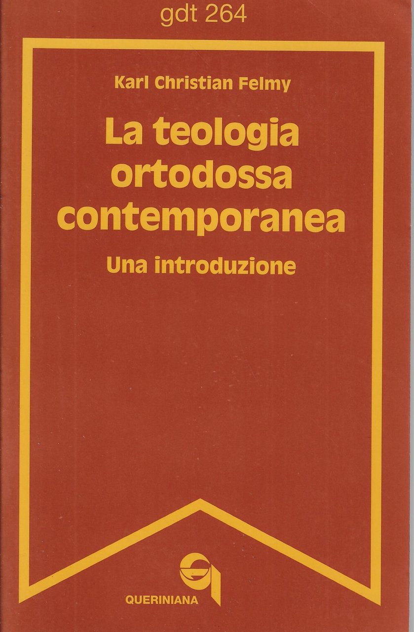 La teologia ortodossa contemporanea. Una introduzione | Immagine principale