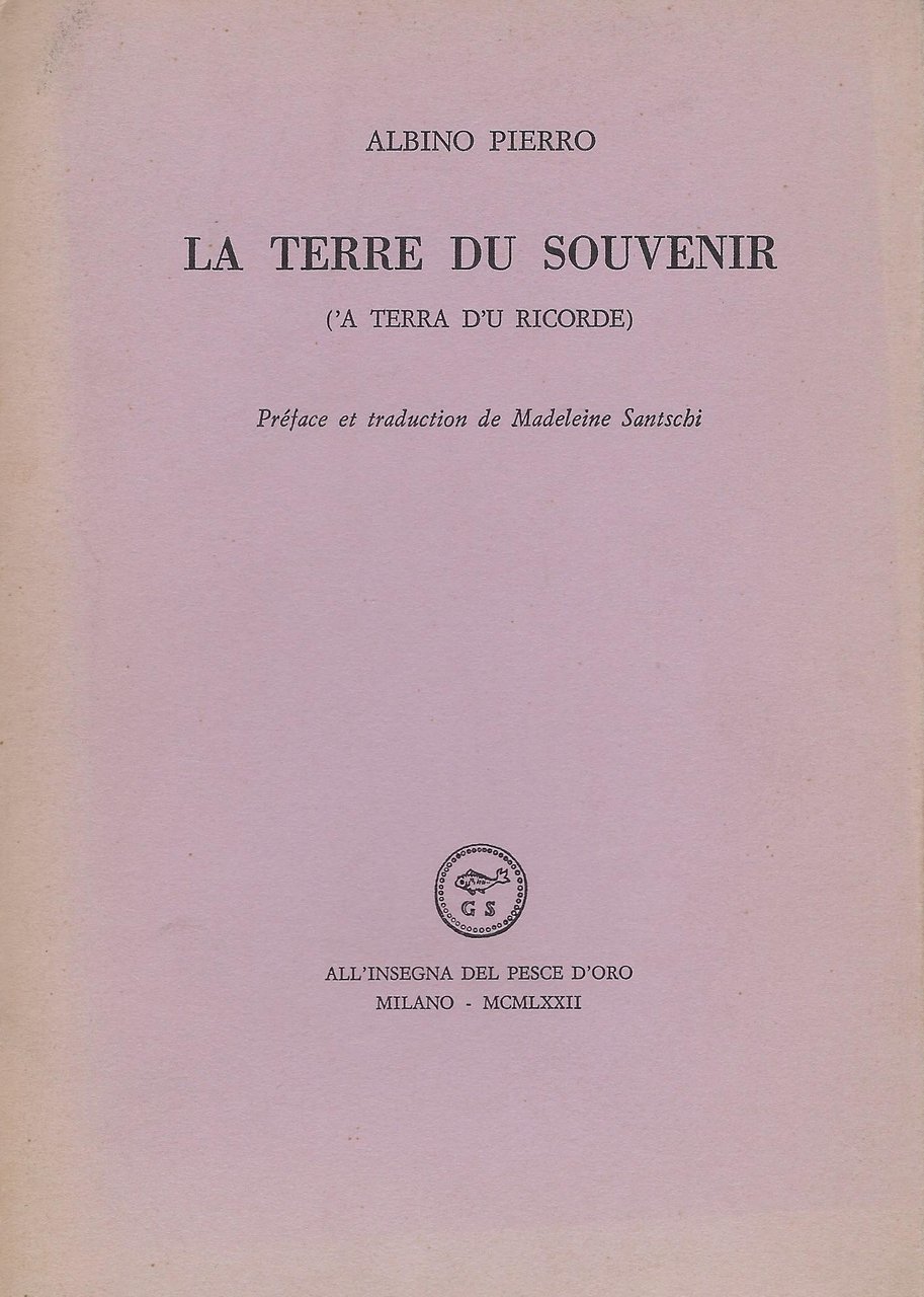 La terre du souvenir